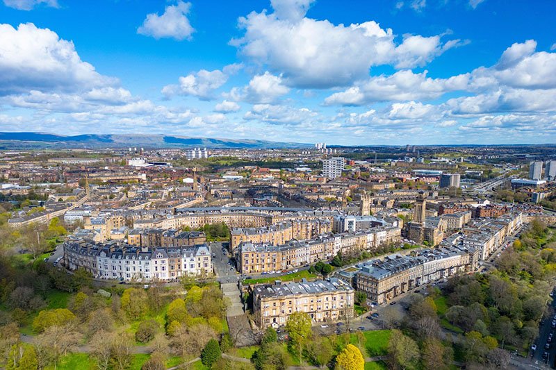 Bays of Glasgow tenements